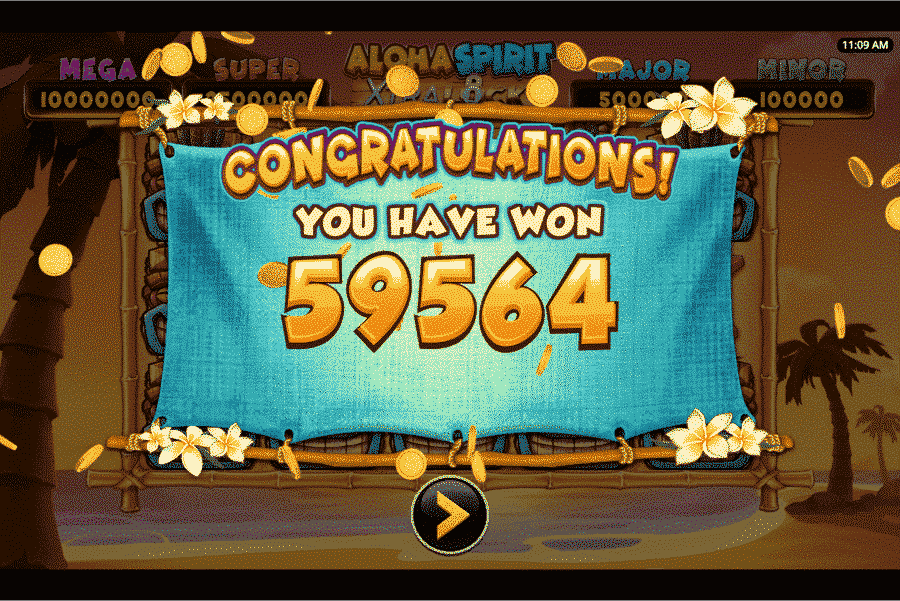 Aloha Spirit XtraLock Bonus Aloha Spirit XtraLock Bonusangebots-Übersicht