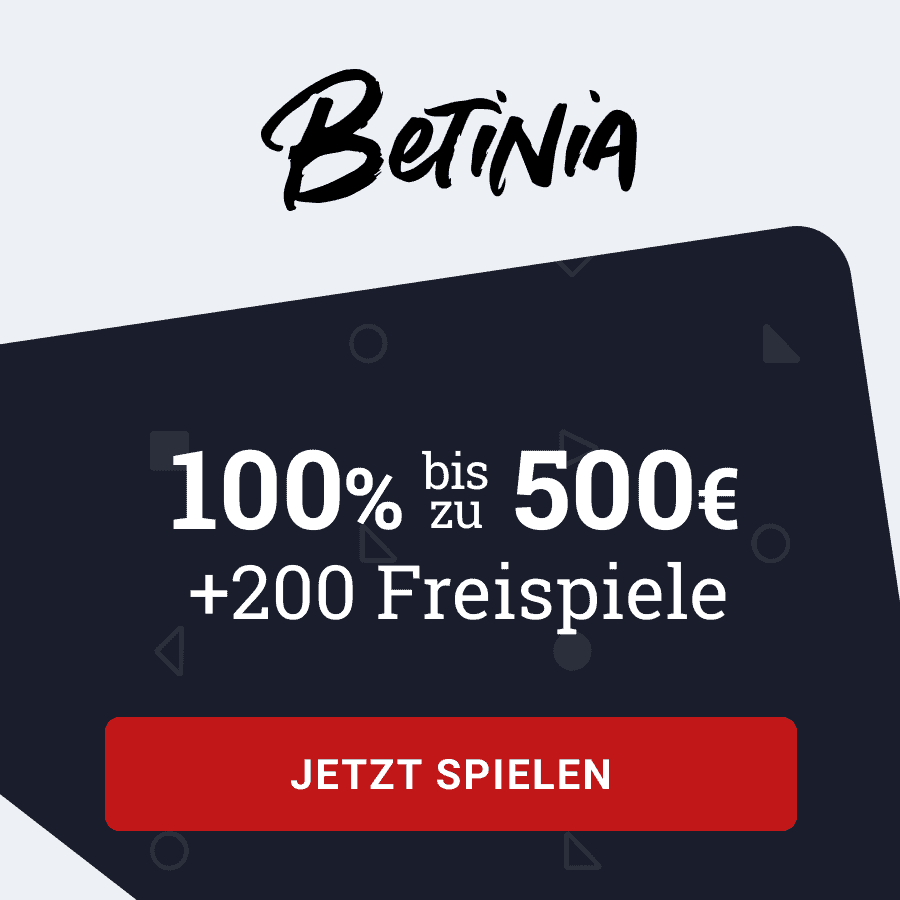 Betinia Casino Bonus