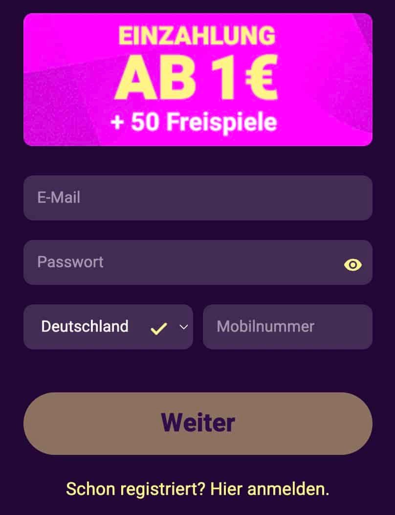 BingBong Casino_Registrierung