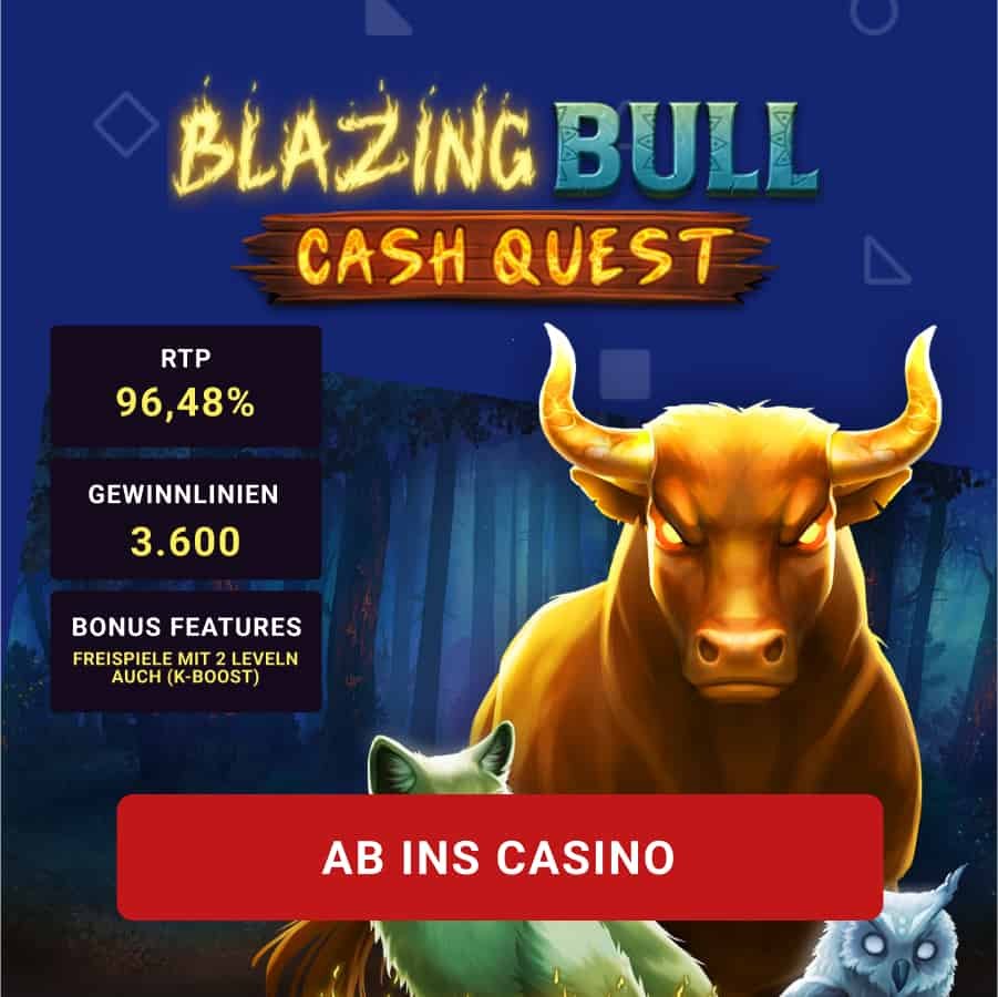 Blazing Bull Cash Quest Bonus Image