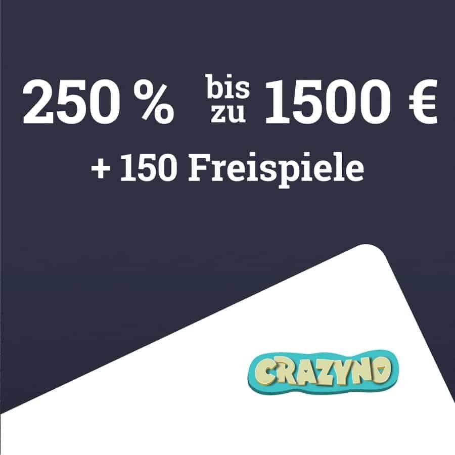 Crazyno Casino Willkommensbonus Crazyno Bonusangebot