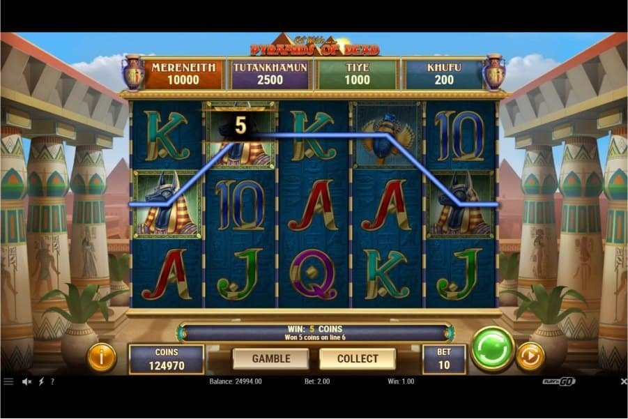 Cat Wilde And The P yramids Of Dead Image Slot