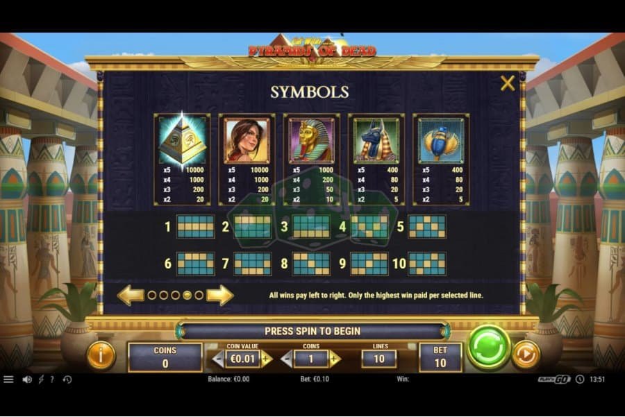 Cat Wilde And The Pyramids Of Dead Screenshot Image Slot