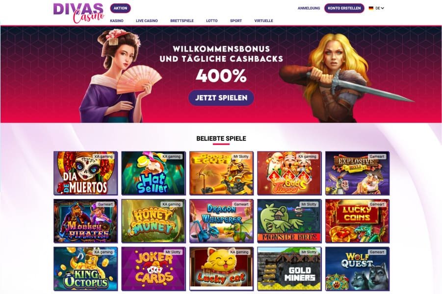 Divas Luck Casino Freispiele
