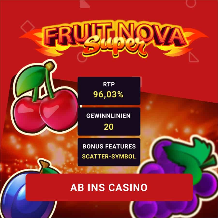 Fruit Nova Super Spielautomaten Casino