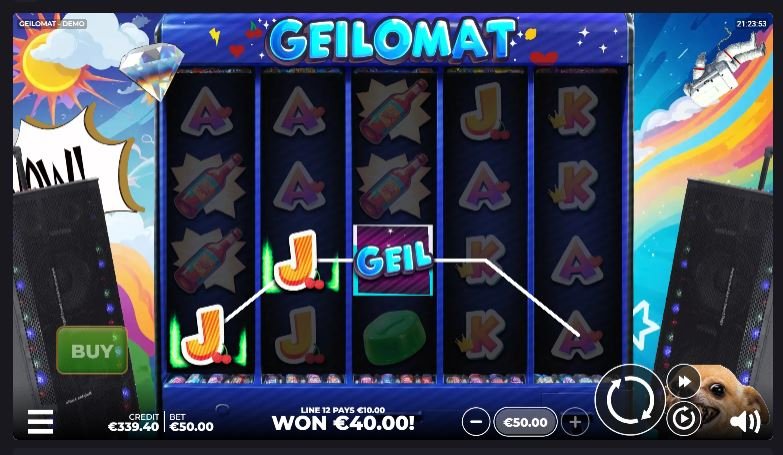 Geilomat Spielautomat