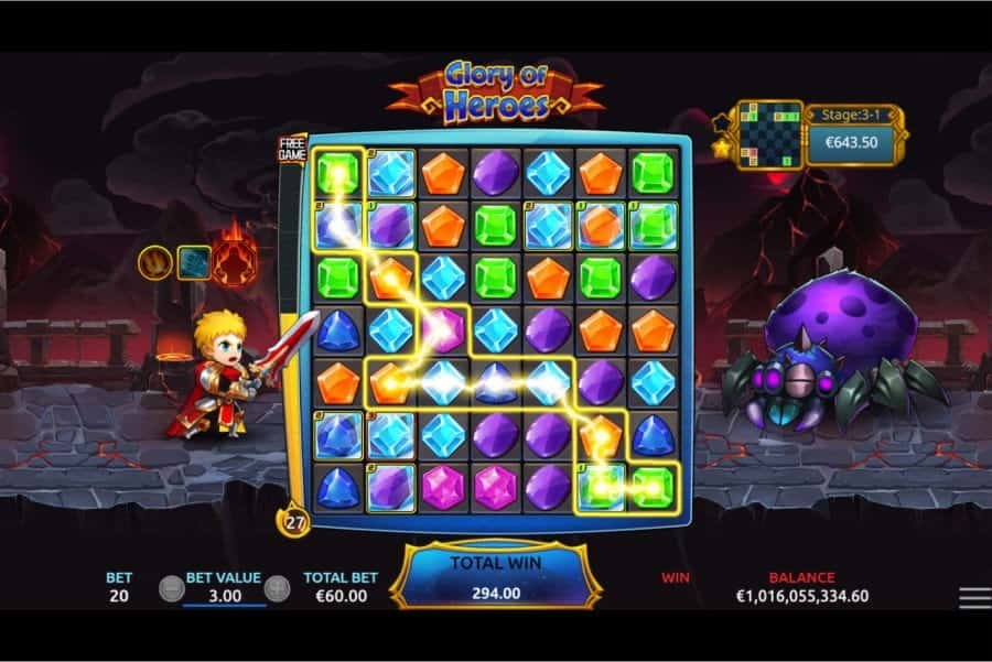 Glory of Heroes Slot Kostenlos spielen