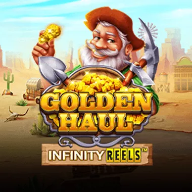 GoldenHaulInfinityReels_Slot Logo