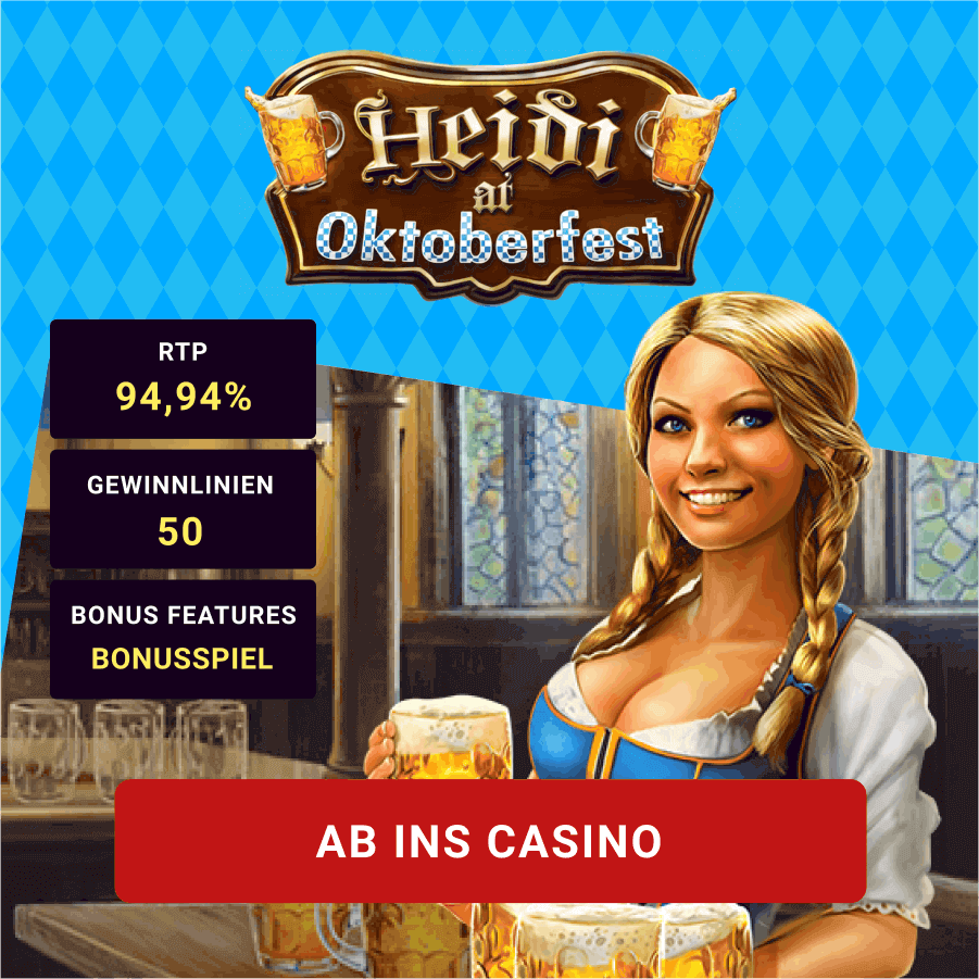 Heidi at Oktoberfest Infografik Heidi at Oktoberfest Slot Infografik