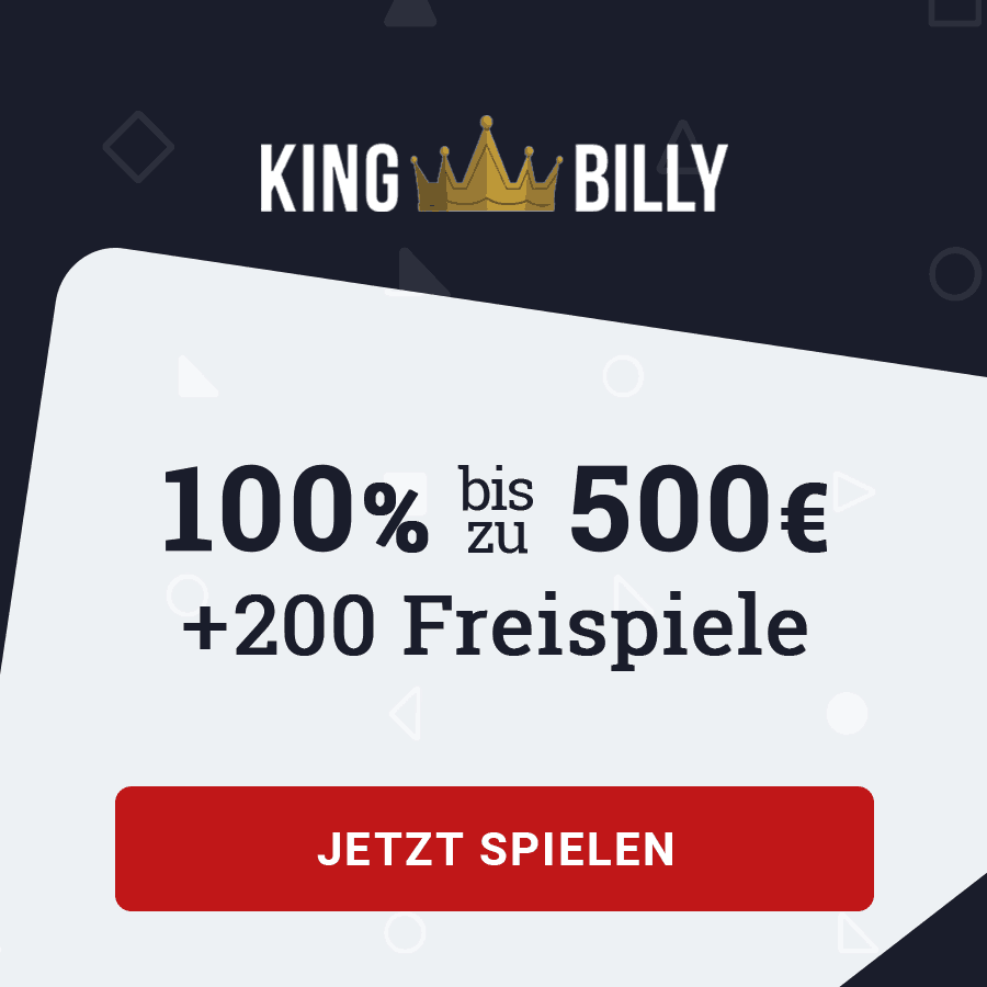 king billy Willkommmensbonus