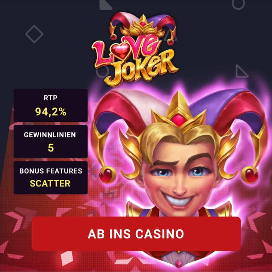 Love Joker Slot Bonus