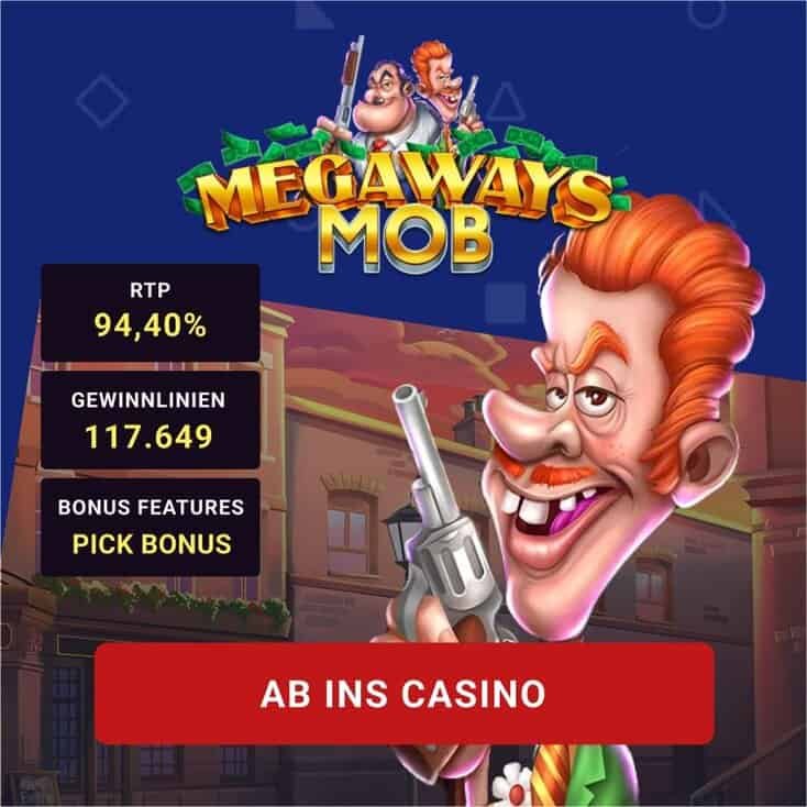 Megaways Mob Slot Angebot