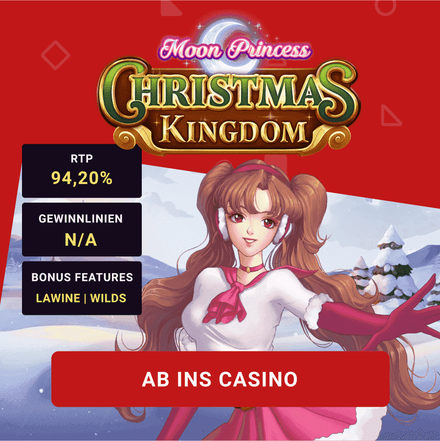 Moon Princess Christmas Kingdom Moon Princess Christmas Kingdom Info-Grafik mit RTP, Bonus & Gewinnlinien