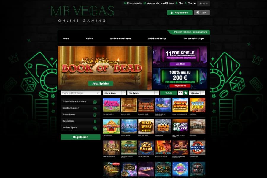 Mr Vegas Casino Erfahrungen