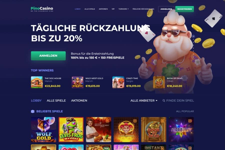 Pino Casino Test
