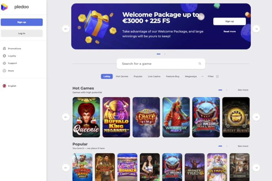 Pledoo Bonus Image Casino