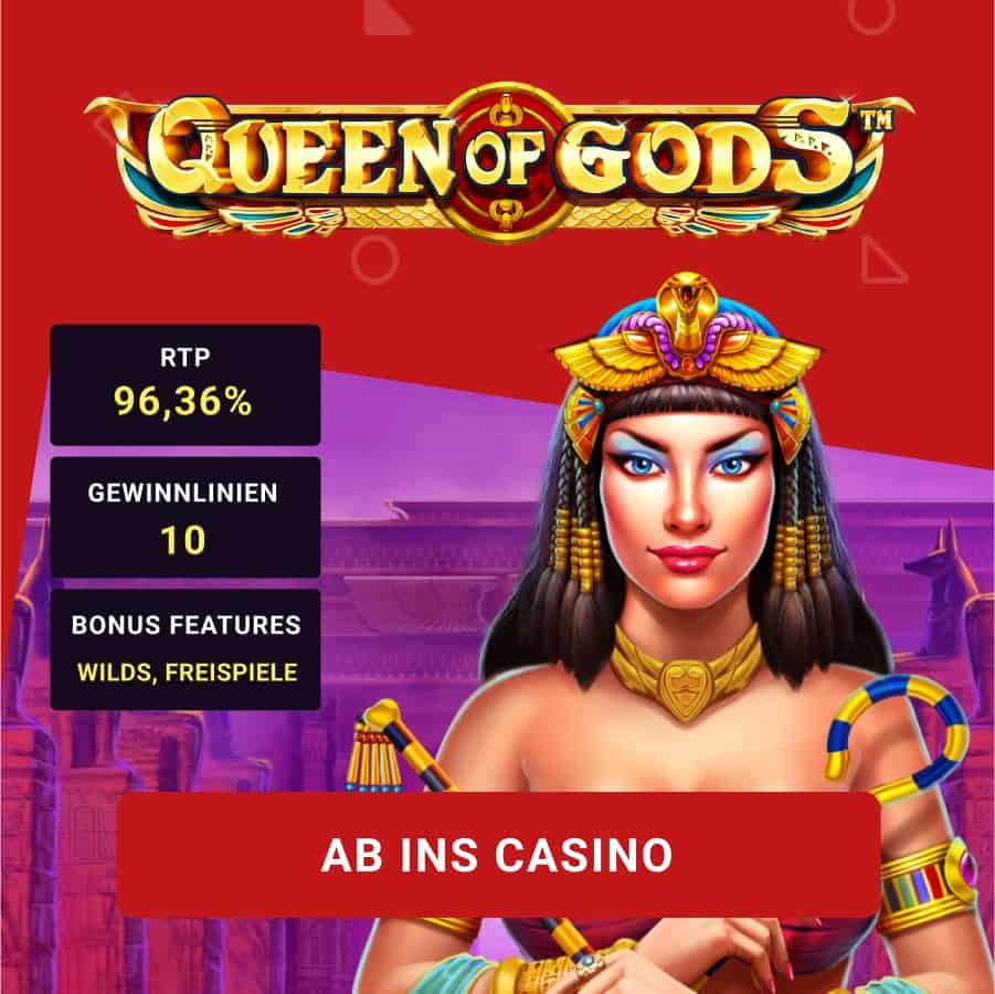 Queen Of Gods Slot Image