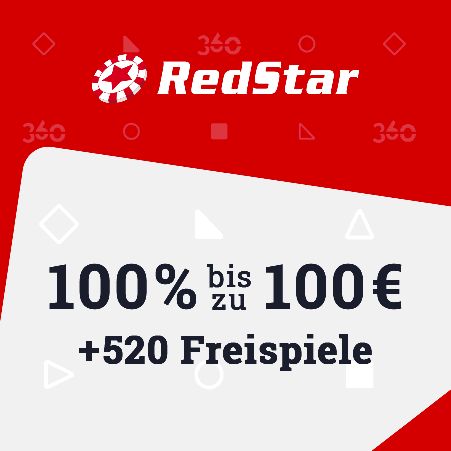 RedStar Casino Willkommensbonus Red Star Bonus