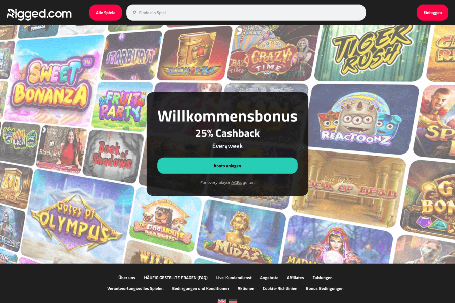 Rigged Casino Image Bild