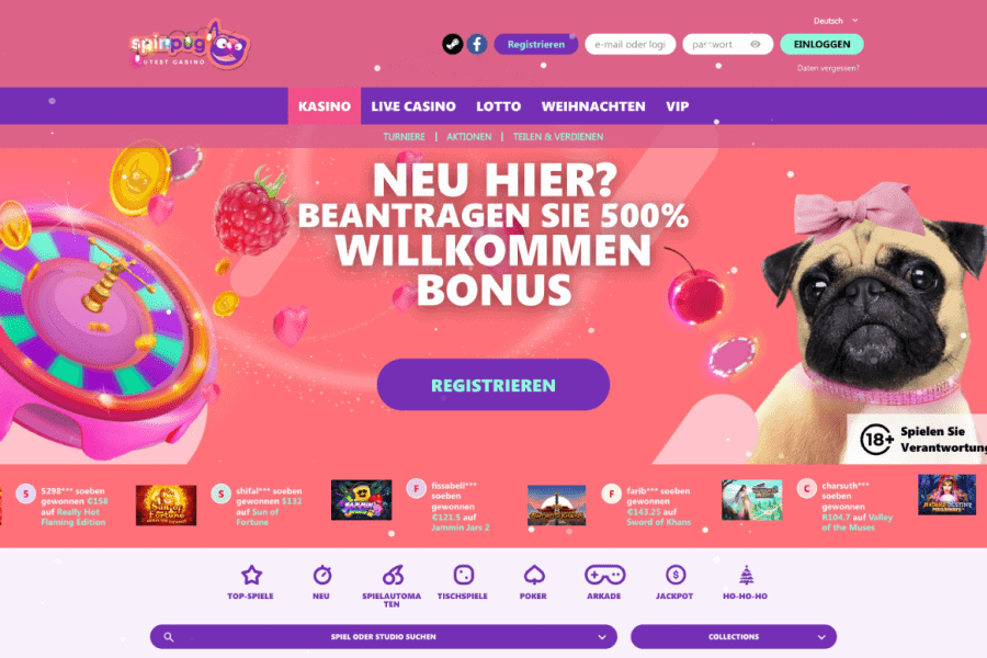 Spinpug Casino image