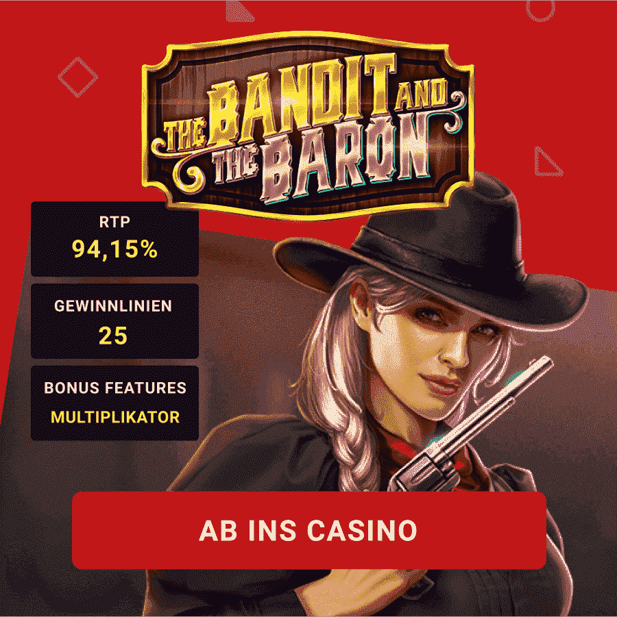 The Bandit and The Baron Slot The Bandit and The Baron Slot Infografik