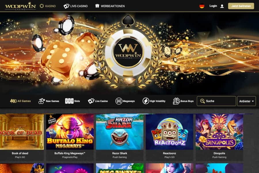 Woopwin Casino Spielautomat