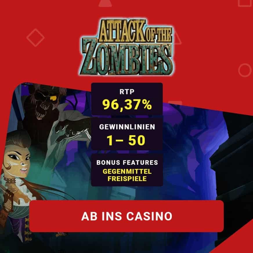 Attack of the Zombies Slot Attack of the Zombies Slot Infografik