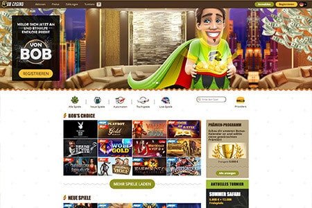 Bob Casino Screenshot Bob Casino Screenshot