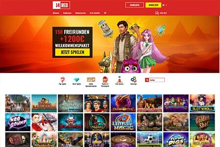 14RED Casino Website 14RED Casino Website