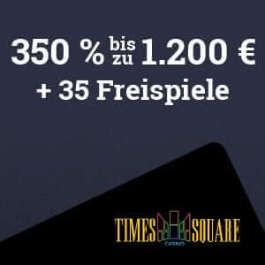 Times Square Casino Willkommens Bonus