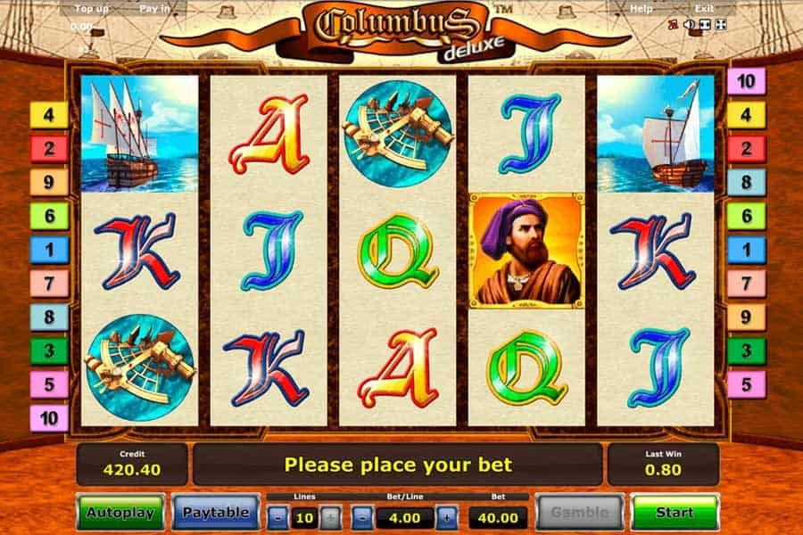 Columbus Deluxe Kostenlos spielen