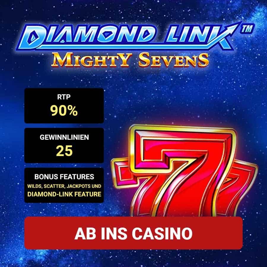 Diamond Link Mighty Sevens_ Bonus Angebot