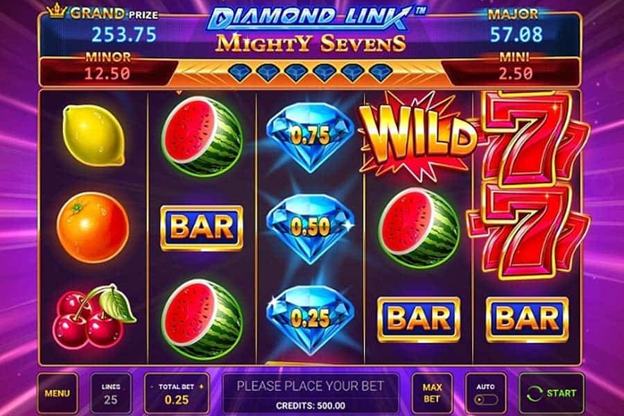Diamond Link: Mighty Sevens Kostenlos spielen