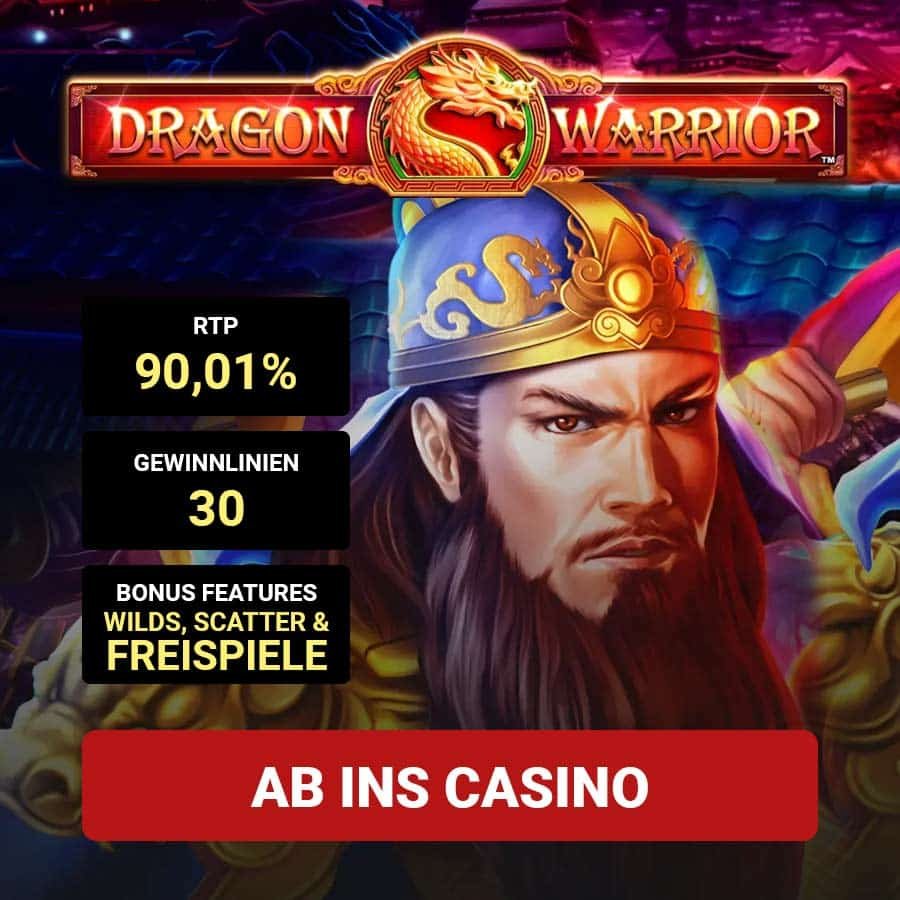 Dragon Warrior Slot_Bonus Angebot