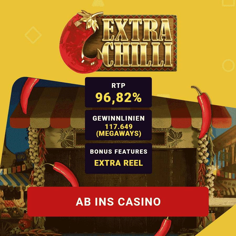 Extra Chilli Bonus Extra Chilli Bonusangebot