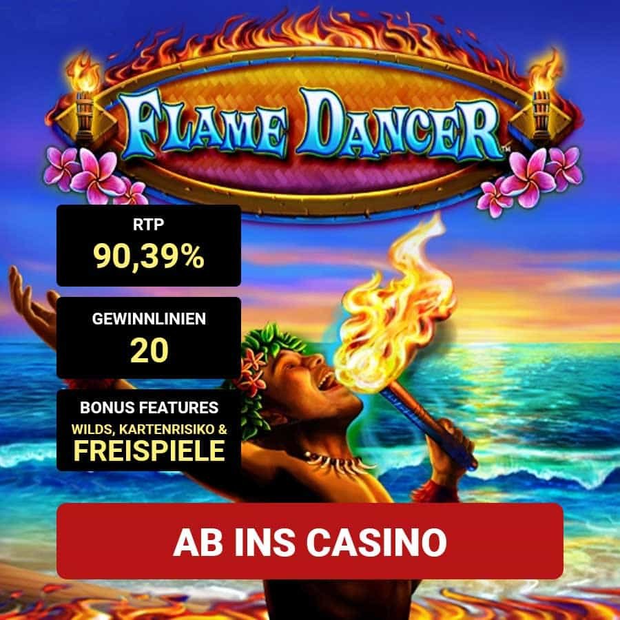 Flame Dancer Slot_Bonus Angebot