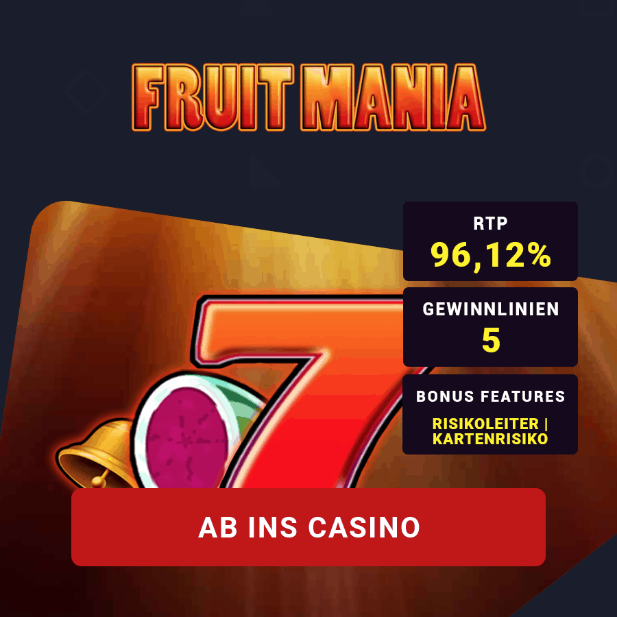 Fruitmania Bonus Freispiele