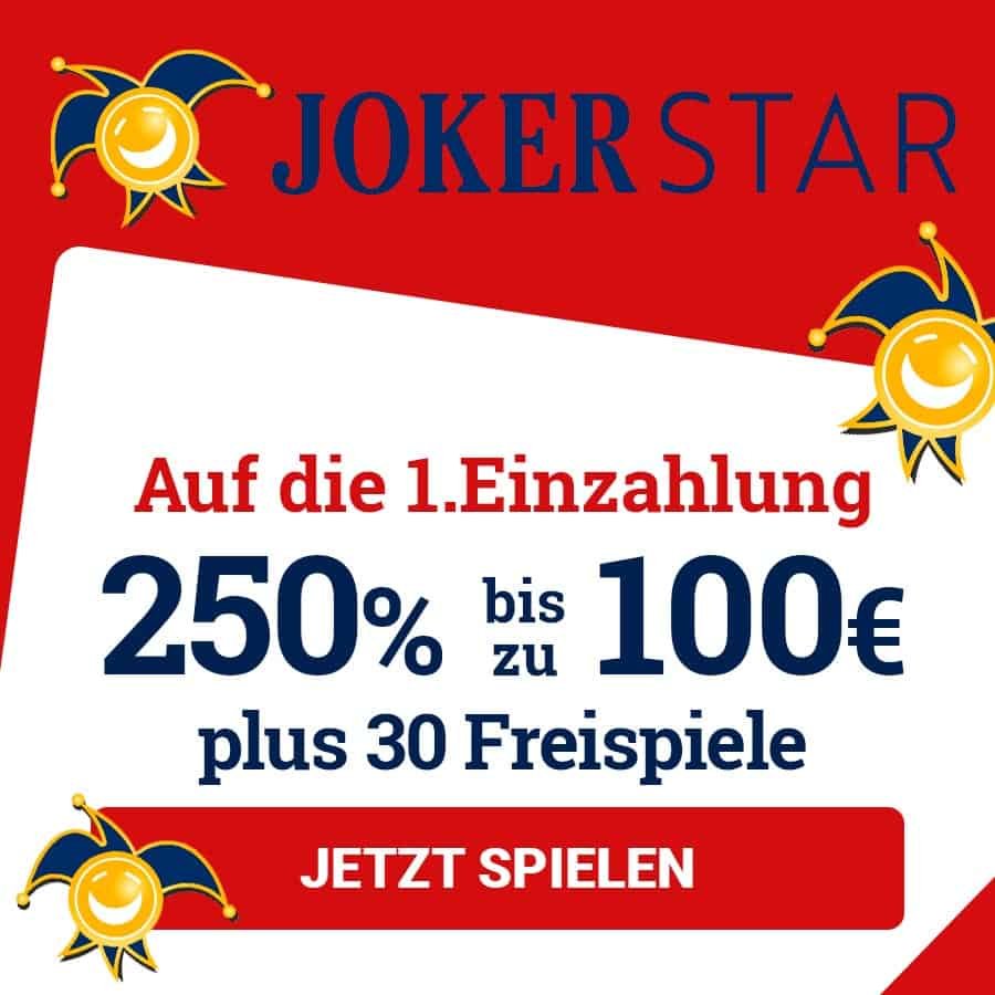 Jokerstar Bonus Angebot