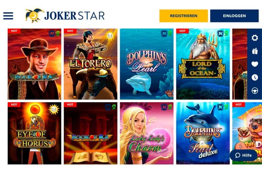 Jokerstar Casino_Screenshot