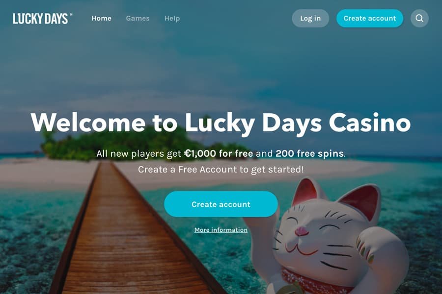 LuckyDays Casino Screenshot LuckyDays Screenshot