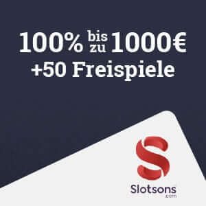 Slotsons Casino Willkommensbonus Slotsons Casino Willkommensbonus