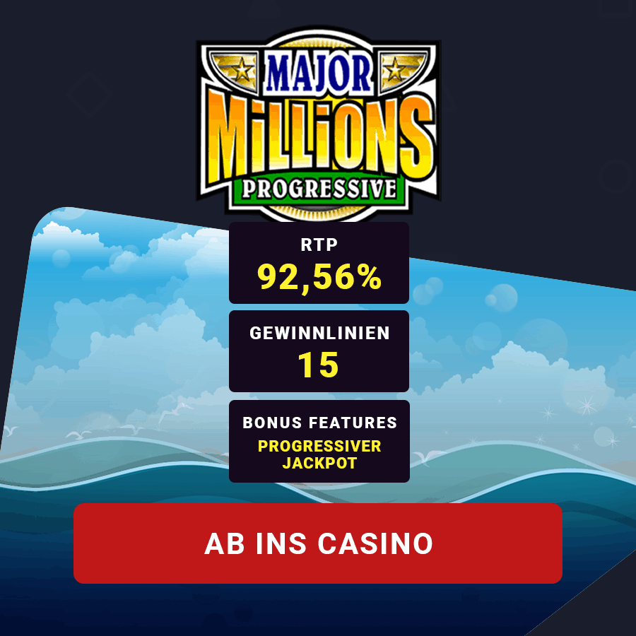 Major Millions Spielautomaten