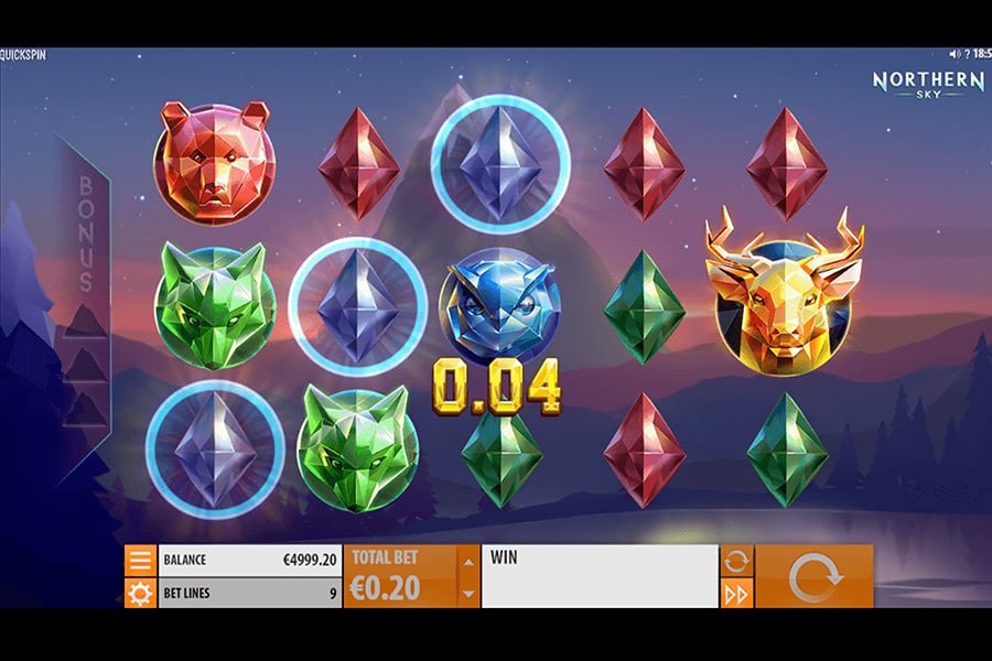 Northern Sky Slot Kostenlos spielen