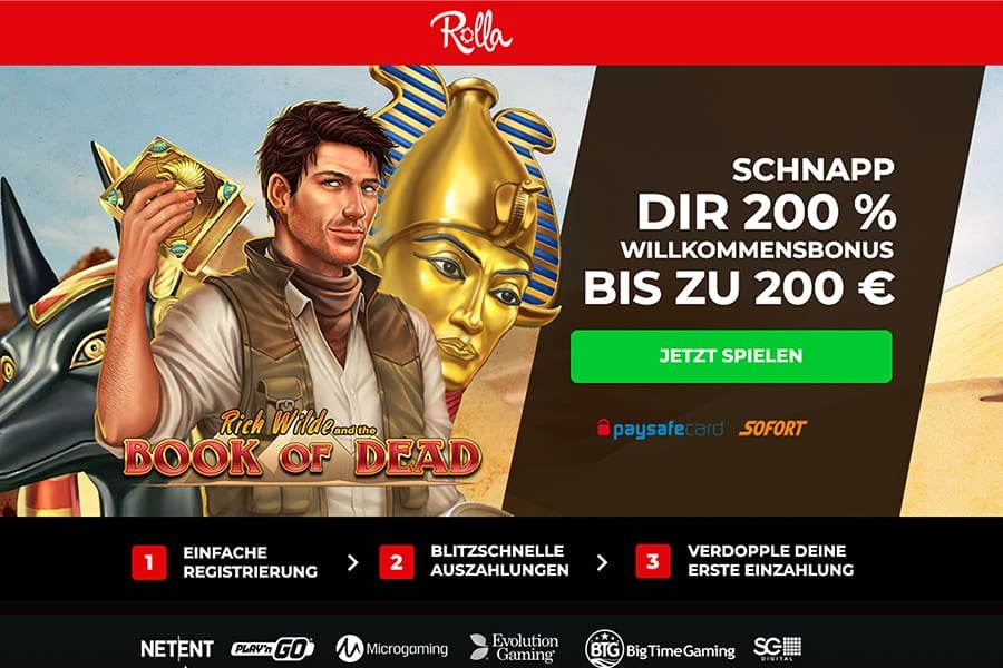 Rolla Casino Website Rolla Casino Bonus