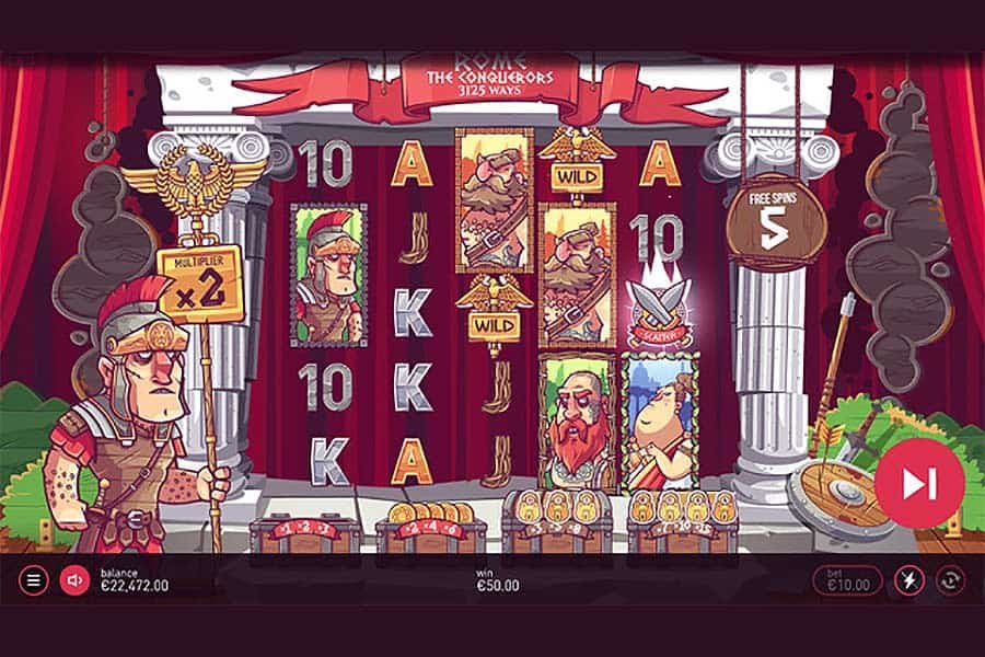 Rome – The Conquerors Slot Kostenlos spielen