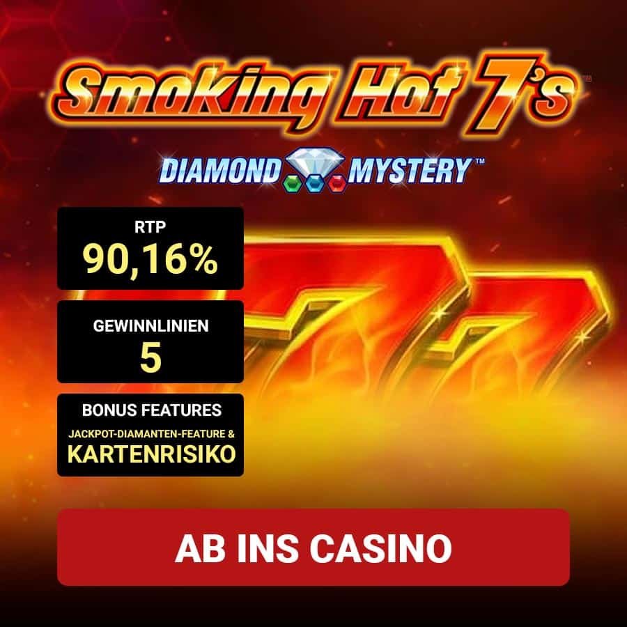 Smoking Hot 7 Slot_Bonus Angebot