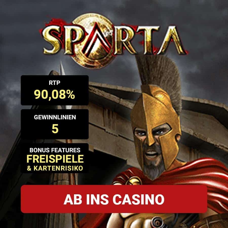 Sparta Slot_Bonus Angebot