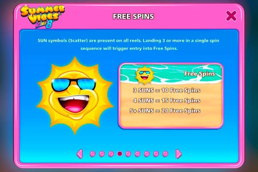 Summer Vibes Accumul8_Paytable