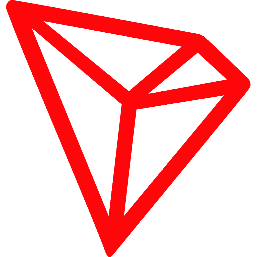 Tron Logo Kryprowährung