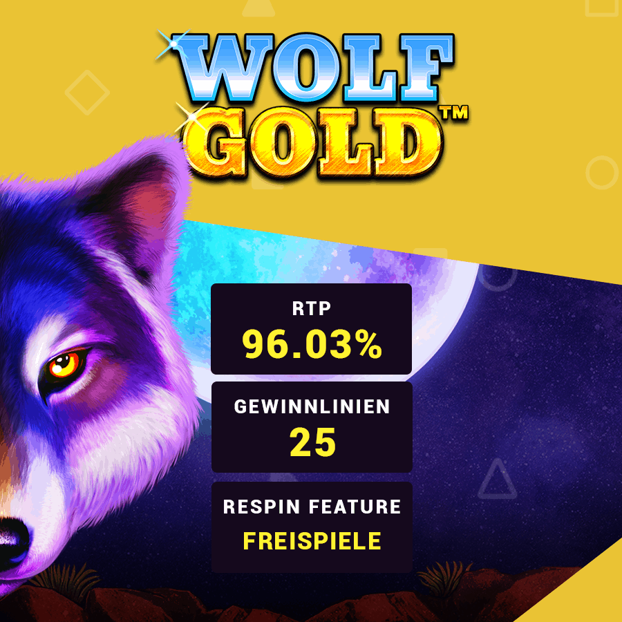 Wolfgold Slot Bonus Image
